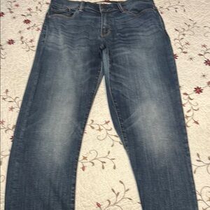 Lucky Brand Blue Relaxed Jeans with Natural Fading